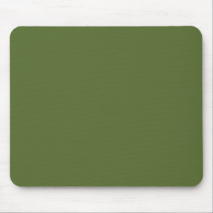 Tapis De Souris Mousepad - Vert olive foncé