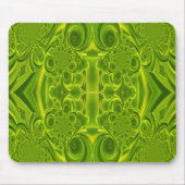 Tapis De Souris Mousepad vert vibrant texture (Devant)