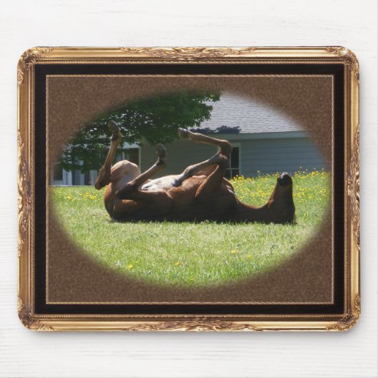 Tapis De Souris Mousepad vif de ~ de poulain (Devant)