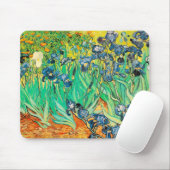 Tapis De Souris Mousepad Vincent van Gogh Irises (Avec souris)