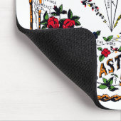 Tapis De Souris Mousepad vintage de sceau d'OES (Coin)