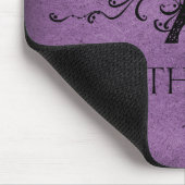 Tapis De Souris Mousepad vintage, pourpre (Coin)