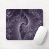 Tapis De Souris Mousepad violet et blanc (Avec souris)
