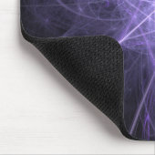 Tapis De Souris Mousepad violet fractal (Coin)