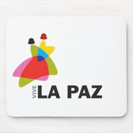 Tapis De Souris Mousepad vive La Paz (Devant)