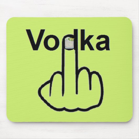 Tapis De Souris Mousepad Vodka Flip (Devant)