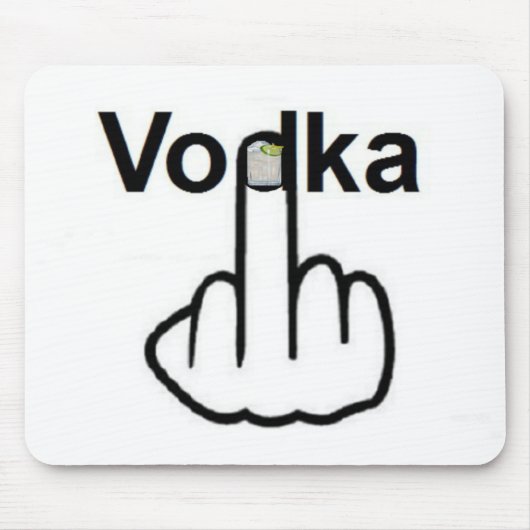 Tapis De Souris Mousepad Vodka Flip (Devant)
