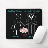 Tapis De Souris Mousepad "Wedding shower" - Personnalisable (Avec souris)