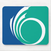 Tapis De Souris Mousepad with Flag of Ottawa, Canada (Devant)