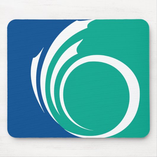 Tapis De Souris Mousepad with Flag of Ottawa, Canada (Devant)