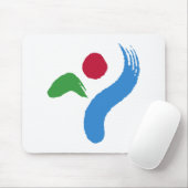 Tapis De Souris Mousepad with Flag of Seoul, South Korea (Avec souris)
