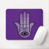 Tapis De Souris Mousepad with Hamsa Hand design (Avec souris)