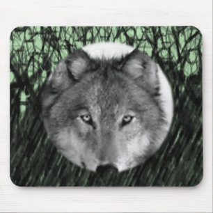 Tapis De Souris Mousepad Wolf