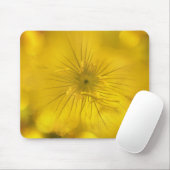 Tapis De Souris Mousepad Yellow Bokeh Flower (Avec souris)