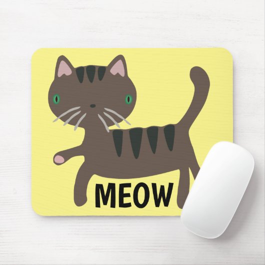 Tapis De Souris Mousepads chats mignons (Avec souris)