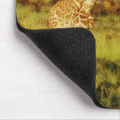 Tapis De Souris Mousepads de faune de girafe de bébé (Coin)