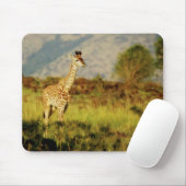 Tapis De Souris Mousepads de faune de girafe de bébé (Avec souris)