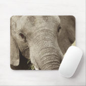 Tapis De Souris Mousepads de safari de faune d'éléphant africain (Avec souris)