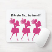 Tapis De Souris Mousepads drôle Girly rose (Avec souris)