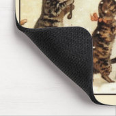 Tapis De Souris Mousepads vintage, chats (Coin)