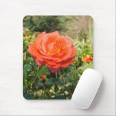 Tapis De Souris Mousepée rouge Rose (Avec souris)