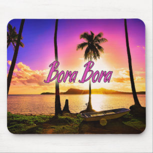 Tapis De Souris Mouspad Bora Bora