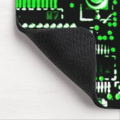Tapis De Souris Mouspad du vert 2 de circuit (Coin)
