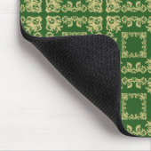 Tapis De Souris Mousse Carrés Dorés (Coin)