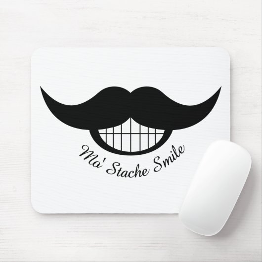 Tapis De Souris Moustache (Avec souris)