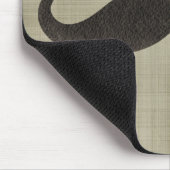 Tapis De Souris Moustache aquarelle (Coin)