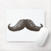 Tapis De Souris Moustache de La (lumière) (Avec souris)