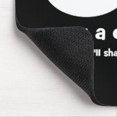 Tapis De Souris Moustache I vous une question (Coin)