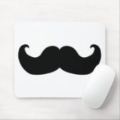 Tapis De Souris Moustache noire (Avec souris)