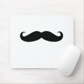 Tapis De Souris Moustache noire ou moustache noire pour des (Avec souris)