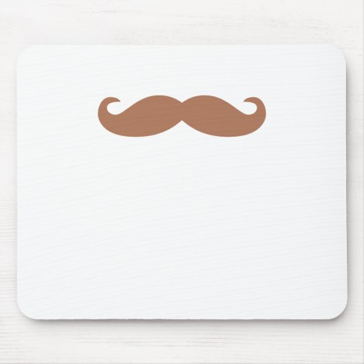 Tapis De Souris moustache simple (Devant)