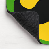 Tapis De Souris Moustache Yellow Happy Face (Coin)