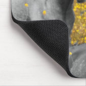 Tapis De Souris Moutarde et chevaux (Coin)