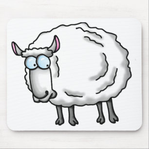 Tapis De Souris mouton blanc