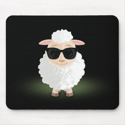 Tapis De Souris Mouton cool (Devant)