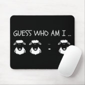 Tapis De Souris Mouton noir (Avec souris)