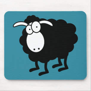 Tapis De Souris Mouton noir