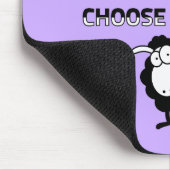 Tapis De Souris mouton noir et blanc (Coin)