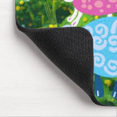Tapis De Souris moutons dans les pâturages verts (Coin)