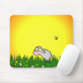 Tapis De Souris Moutons de champ (Avec souris)