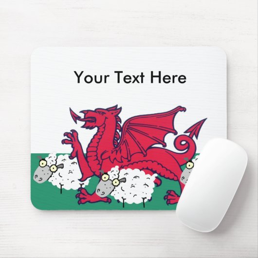 Tapis De Souris moutons de gallois (Avec souris)