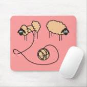 Tapis De Souris Moutons drôles Mousepad (Avec souris)