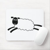 Tapis De Souris Moutons heureux (Avec souris)