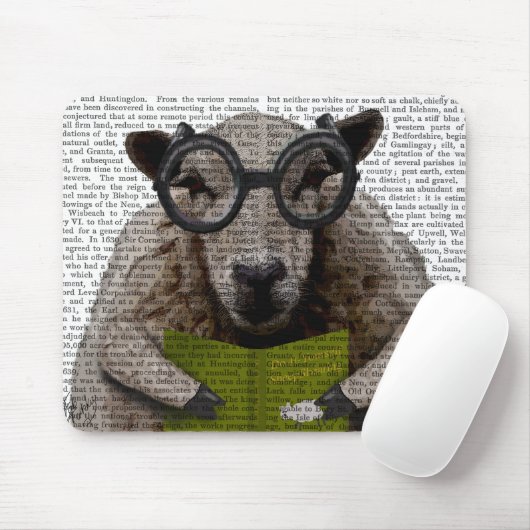 Tapis De Souris Moutons intelligents (Avec souris)