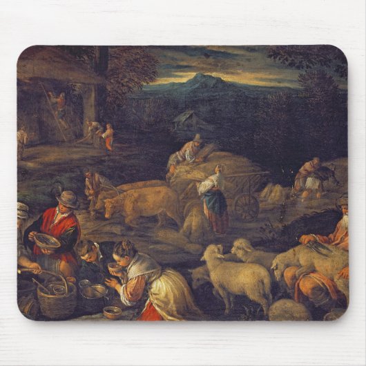 Tapis De Souris Moutons intérieurs ou cisaillants de ferme (Devant)