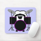 Tapis De Souris Moutons Mousepad de batteur (Avec souris)